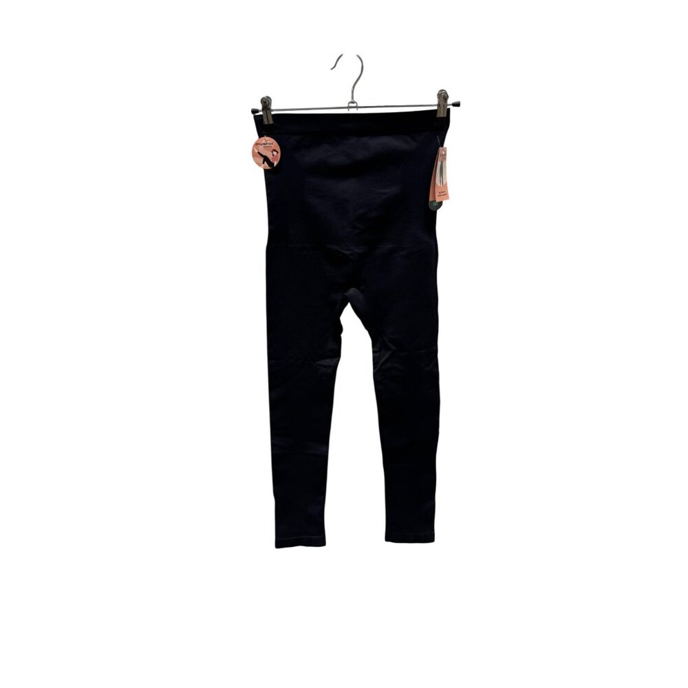 Shapermint Black High Waisted Shaping Leggings Women Size L